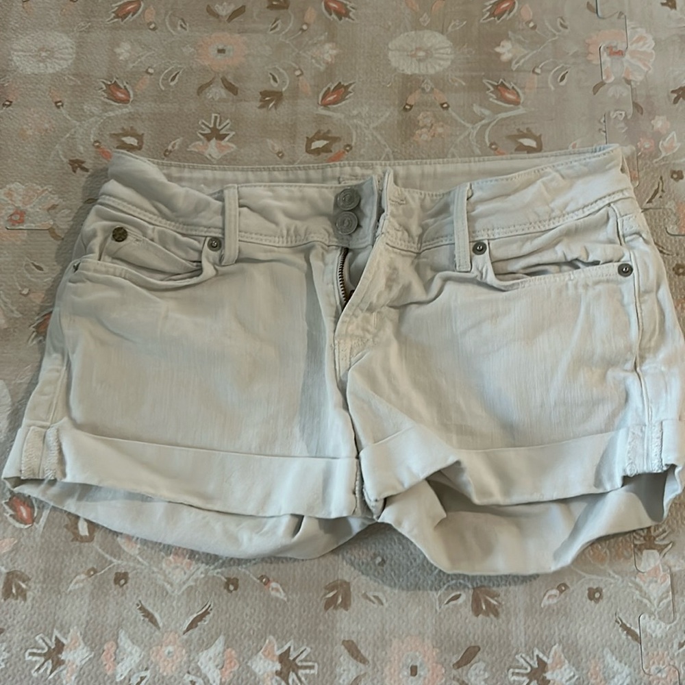 Hudson jean shorts white